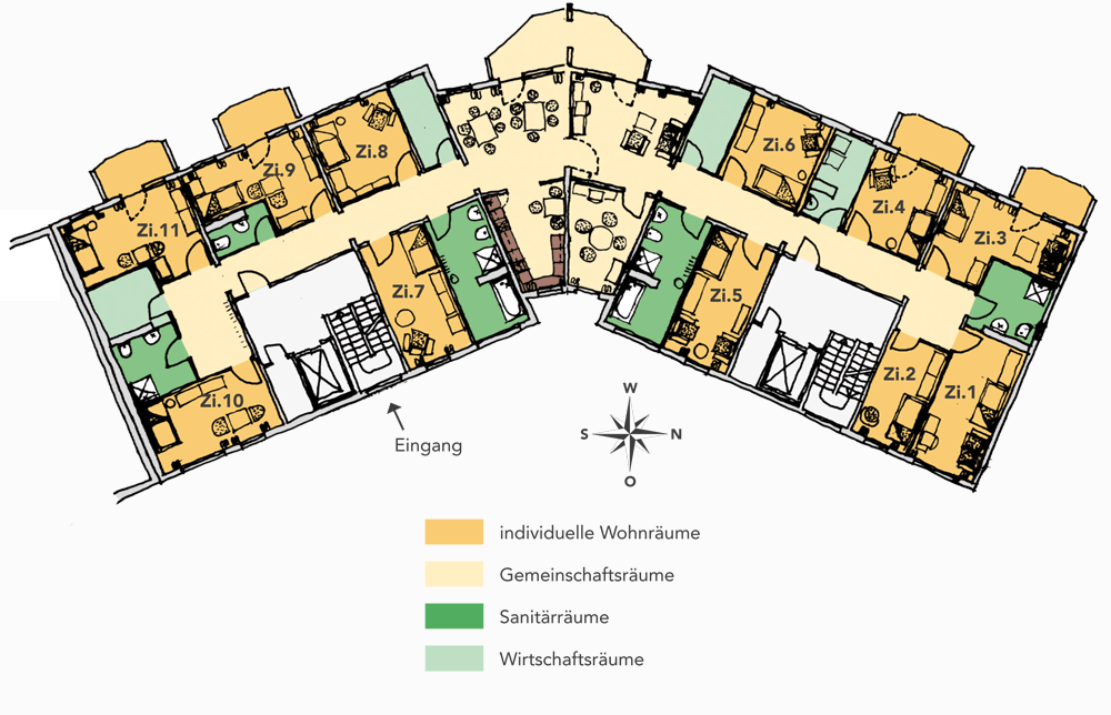 Karte des Hauses Marzahn