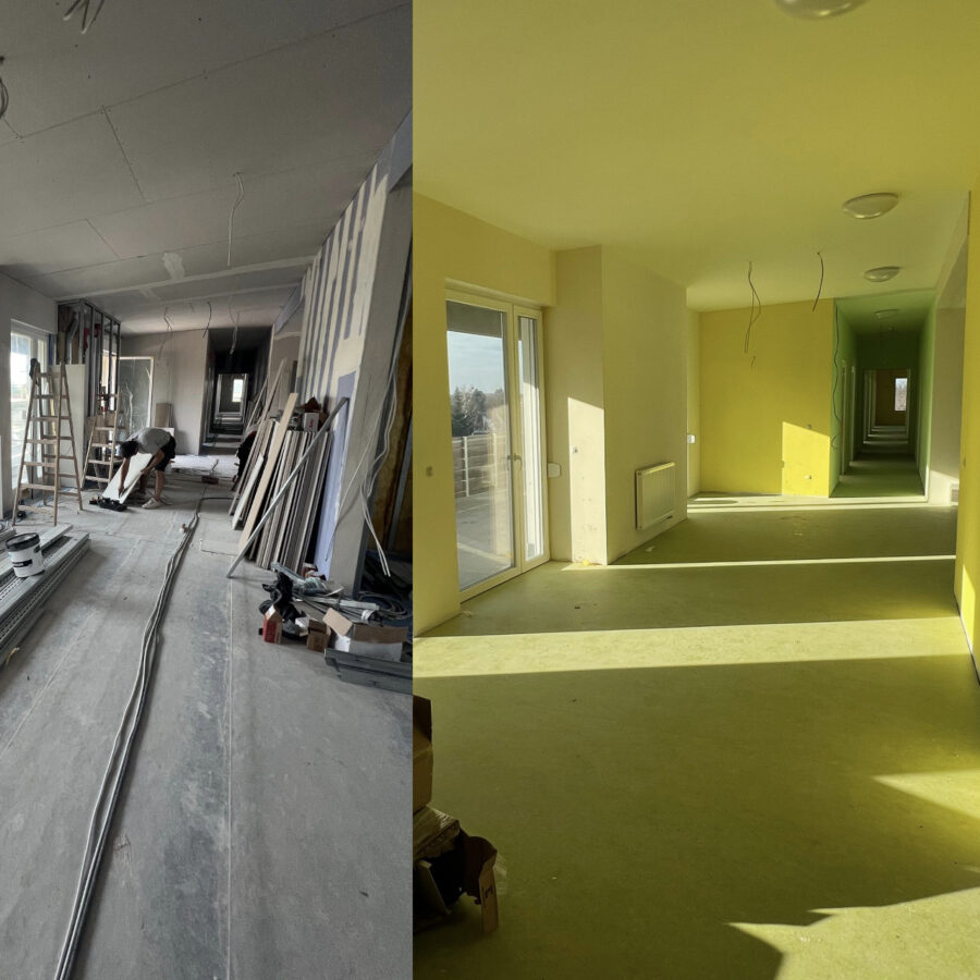 Neue Demenz-WGs in Marienfelde mit Farb-Akzenten